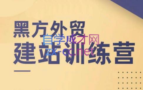 黑方老师·谷歌B端独立站建站推广-一百创业网