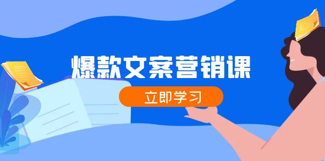 爆款文案营销课：公域转私域，涨粉成交一网打尽，各行业人士必备-一百创业网