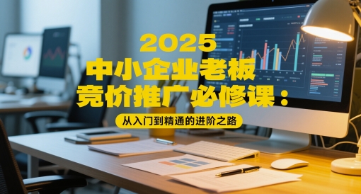 2025中小企业老板竞价推广必修课：从入门到精通的进阶之路-一百创业网