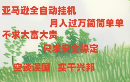 亚马逊全自动浏览挂机，，收益稳定且前景广阔-一百创业网