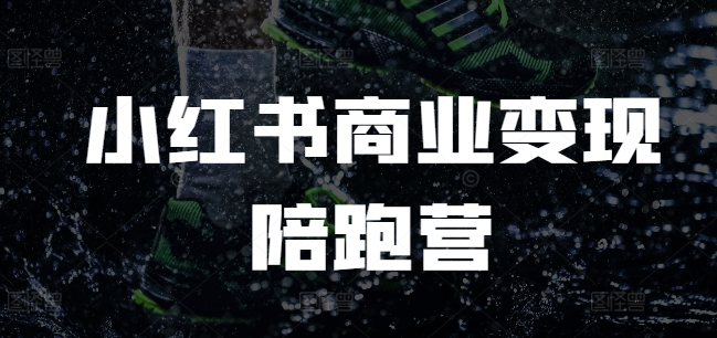 小红书商业变现陪跑营，小红书电商教程-一百创业网