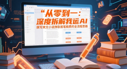 从零到一：深度拆解我运用AI撰写爽文小说挣取首笔稿费的全流程思路-一百创业网