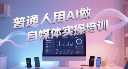 普通一个人用AI做自媒体，助你轻松开启AI自媒体创作之路-一百创业网