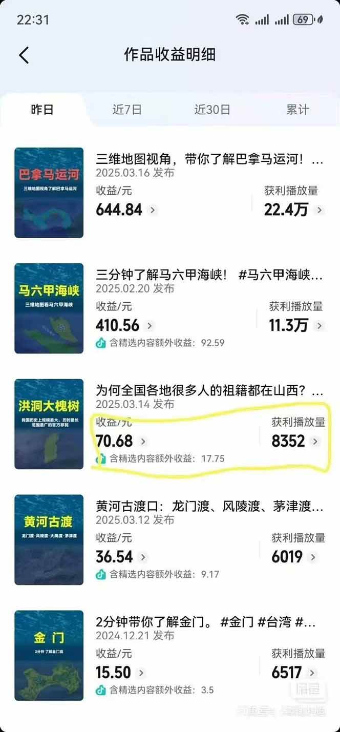 AI三维地理视频制作，全套工具数据包，含谷歌地球与矢量地图资源-一百创业网